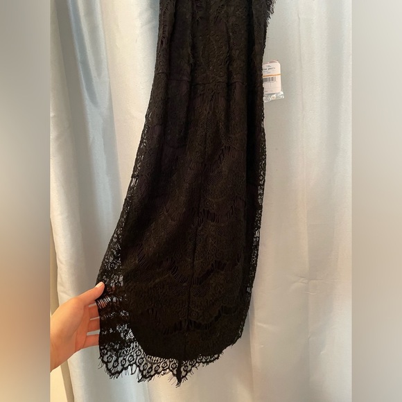 Free people black lace dress size small NWT - Picture 5 of 5